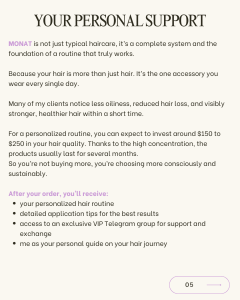 Hair growths with Mermaid Kat